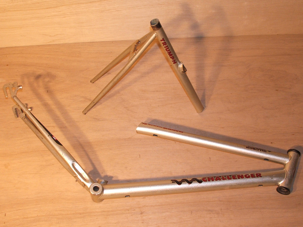 Ucan2 BMX HandCycle - frame parts